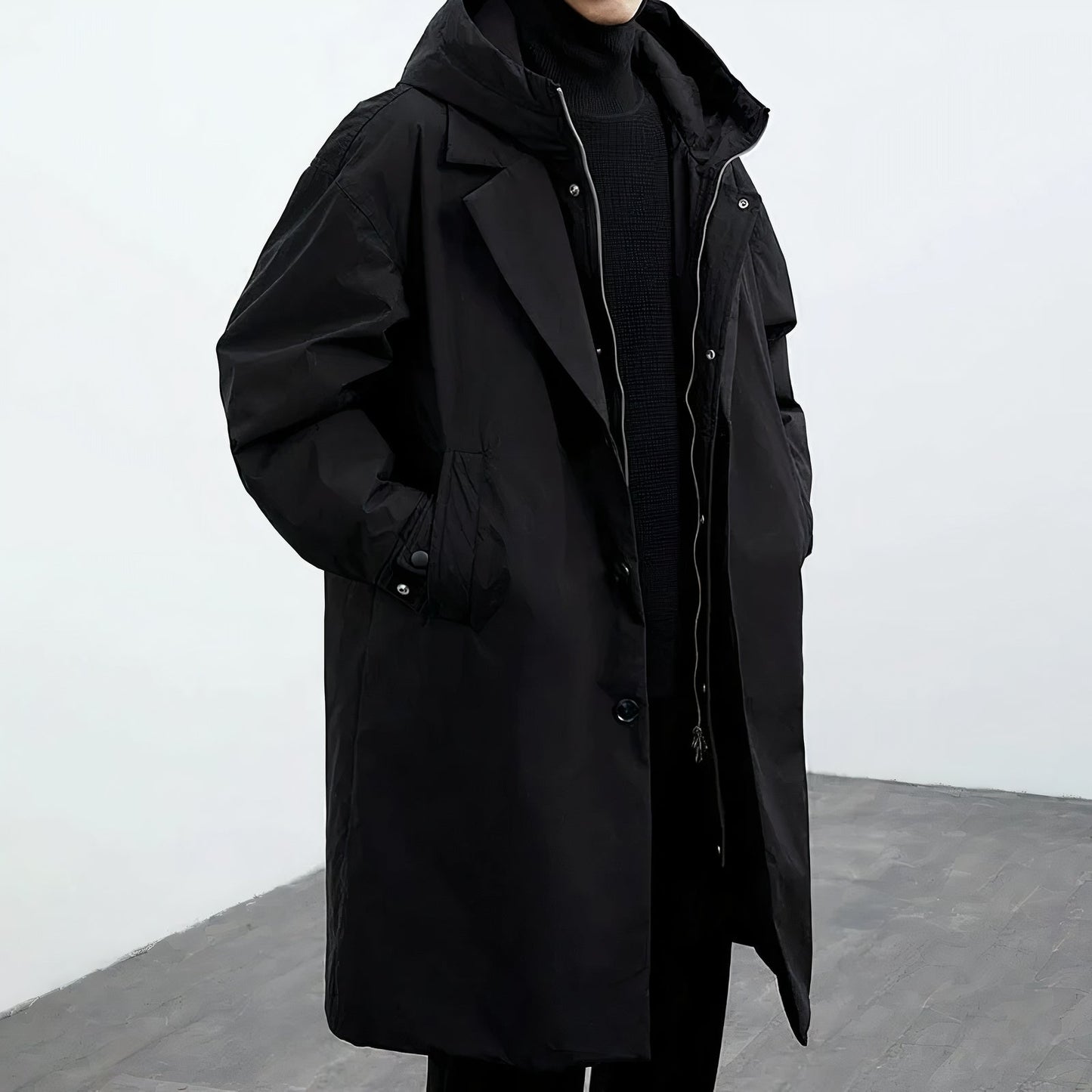 Trench-coat d'hiver pour hommes Abert