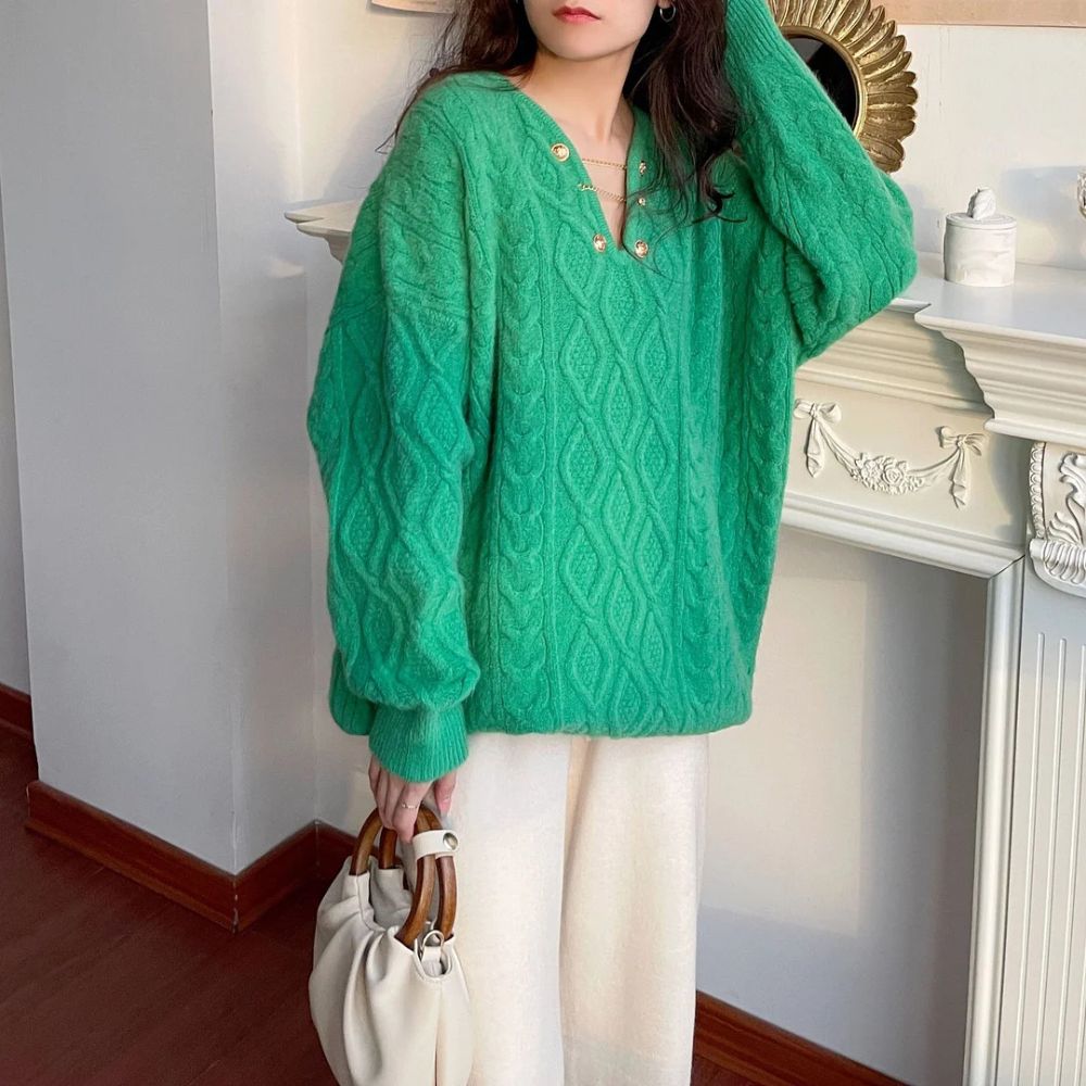 Pull d'hiver tendance pour femme Ilonka