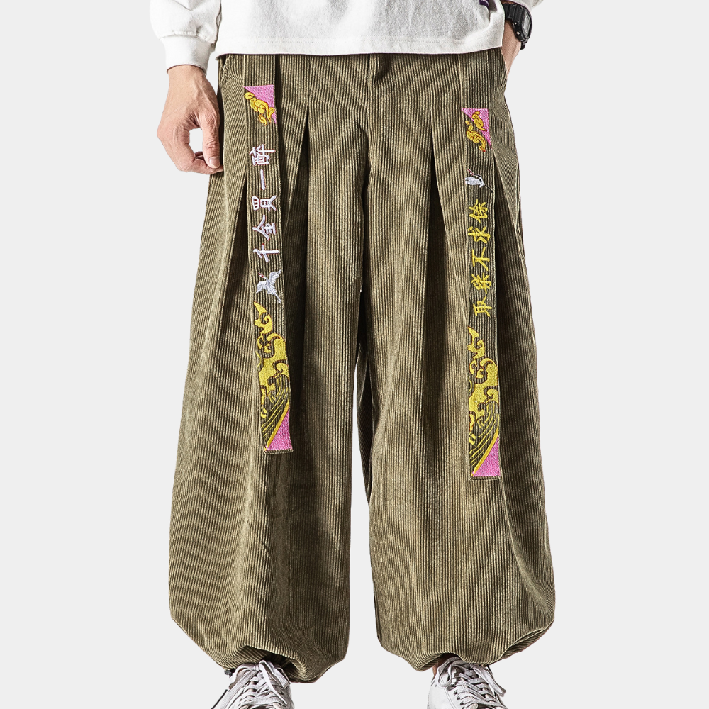 Pantalon en velours côtelé léger pour homme - Dalton