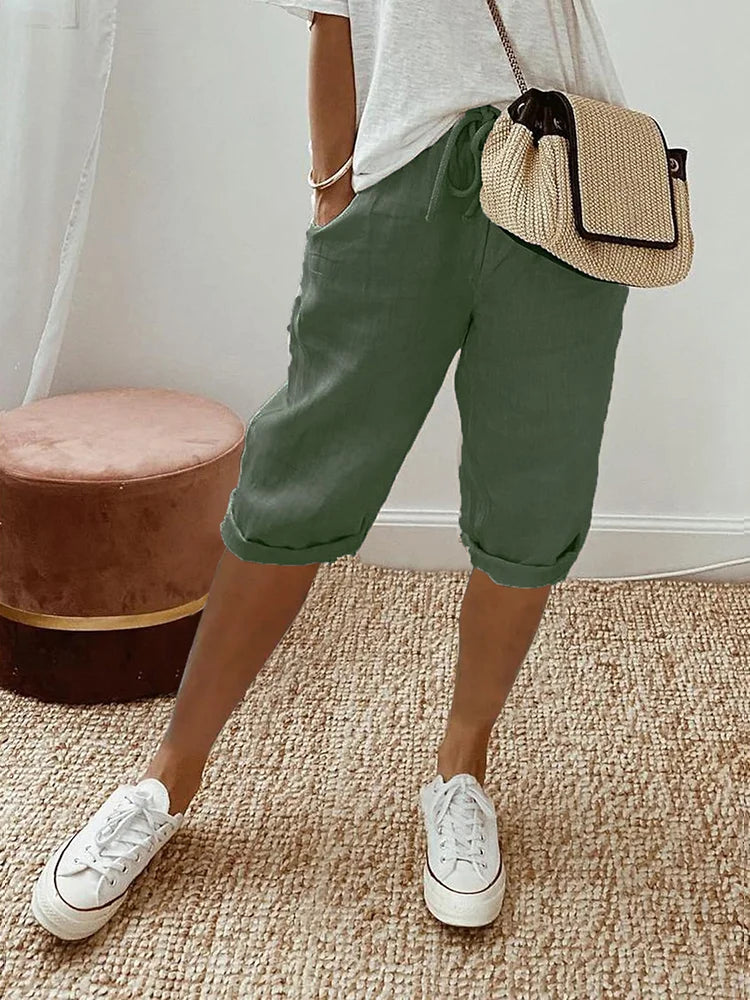 Shorts en coton Malena pour l'été