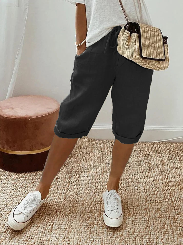 Shorts en coton Malena pour l'été