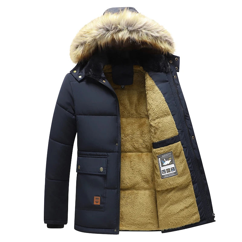 Berg-Feldt | Herren Parka Wintergefüttert