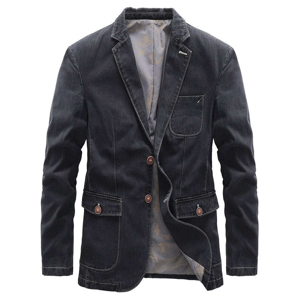 Berg-Feldt | Veste en jean d'affaires