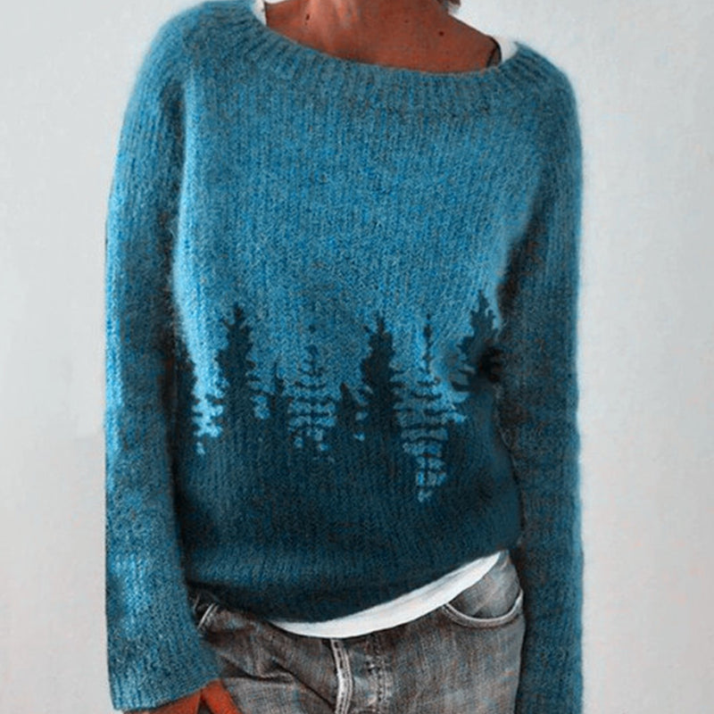Berg-Feldt | Pull-over d'hiver tricoté avec motif