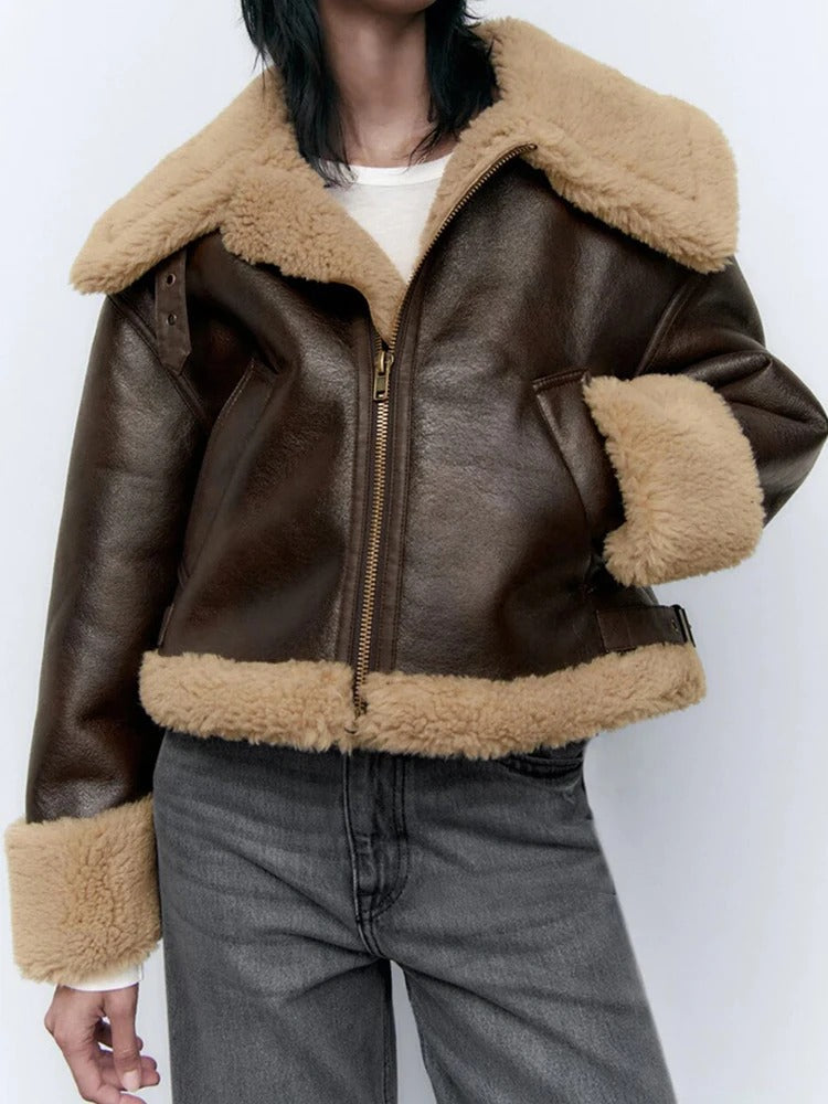 Berg-Feldt | Blouson en cuir chaud