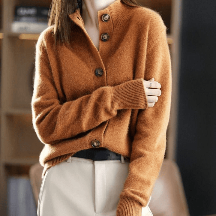 Cardigan boutonnée pour femme