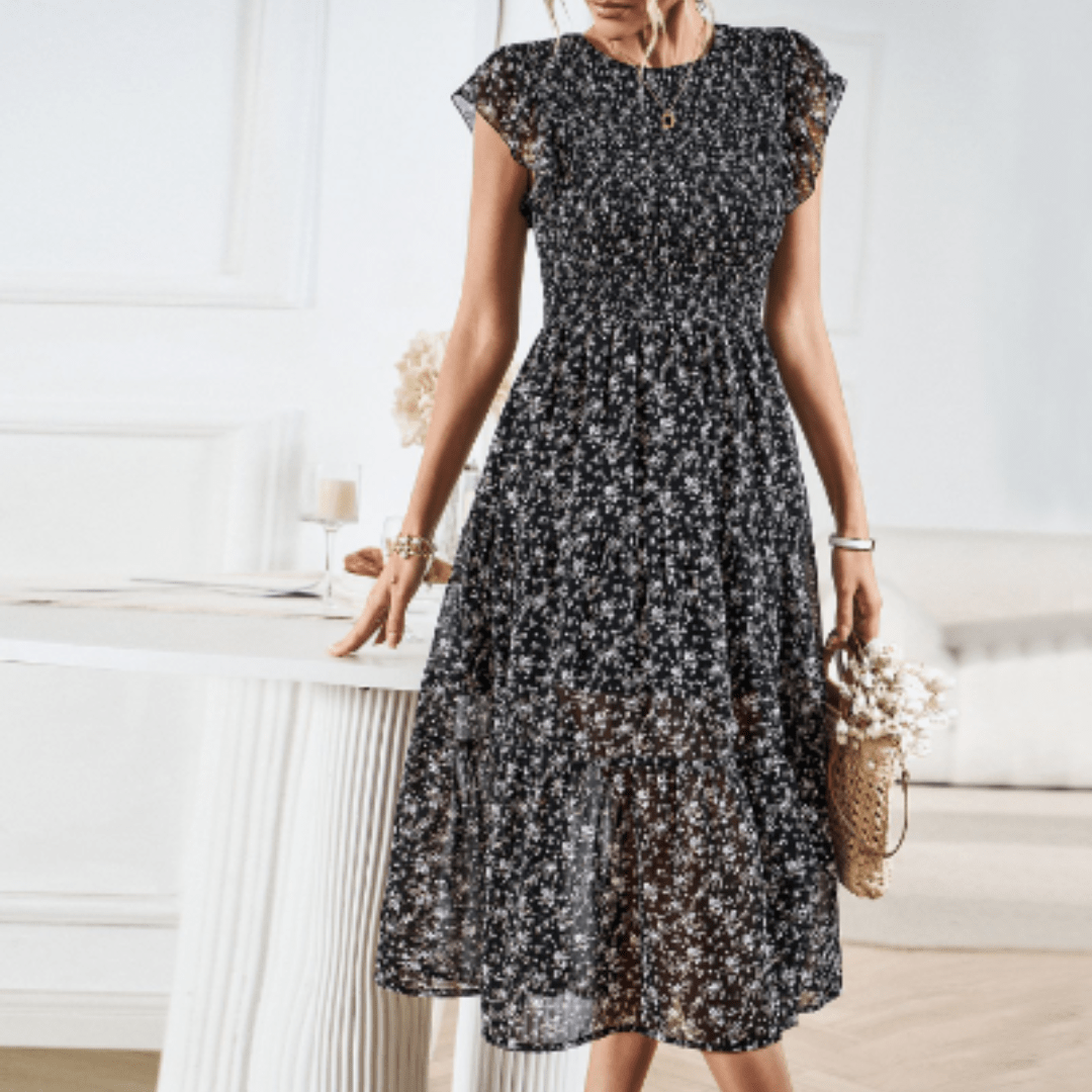 Robe d'été fleurie Marnedine : Enjouée