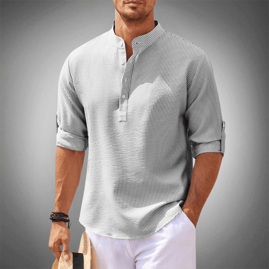 AXEL: Chemise à col montant