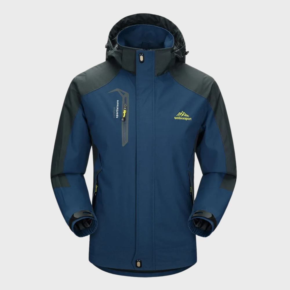 Berg-Feldt | Herren wasserdichte Windjacke für alle Jahreszeiten