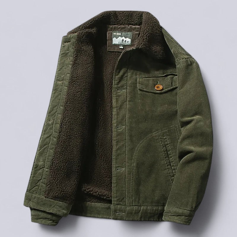 Berg-Feldt | Herren Cordjacke Herbst mit weichem Innenfutter