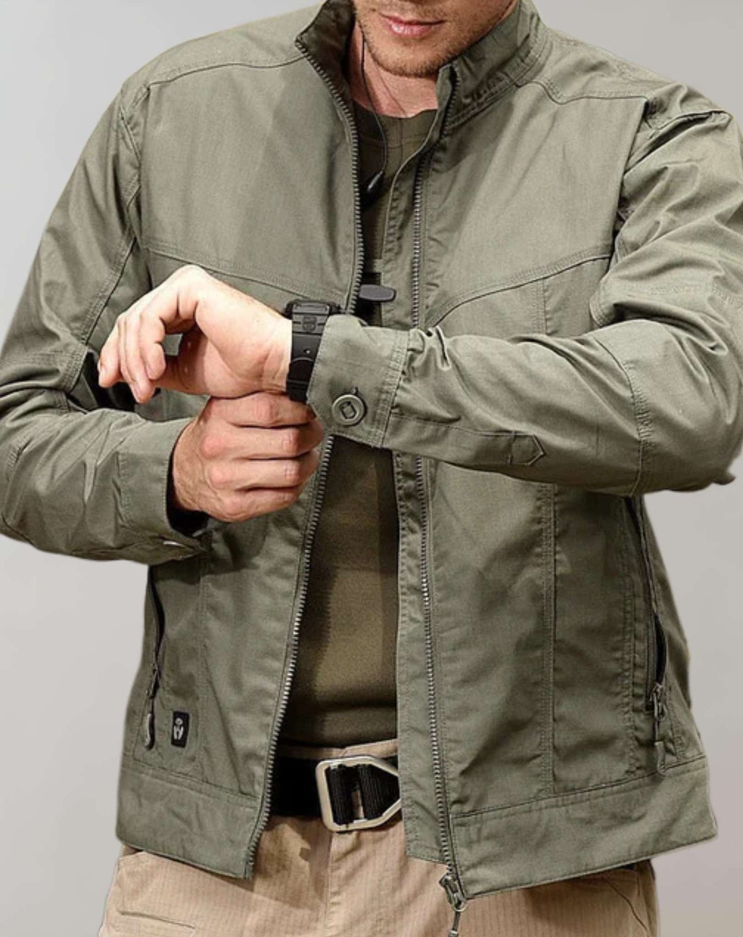 Berg-Feldt | Herren Baumwoll Sommerjacke - Stilvoll und Bequem