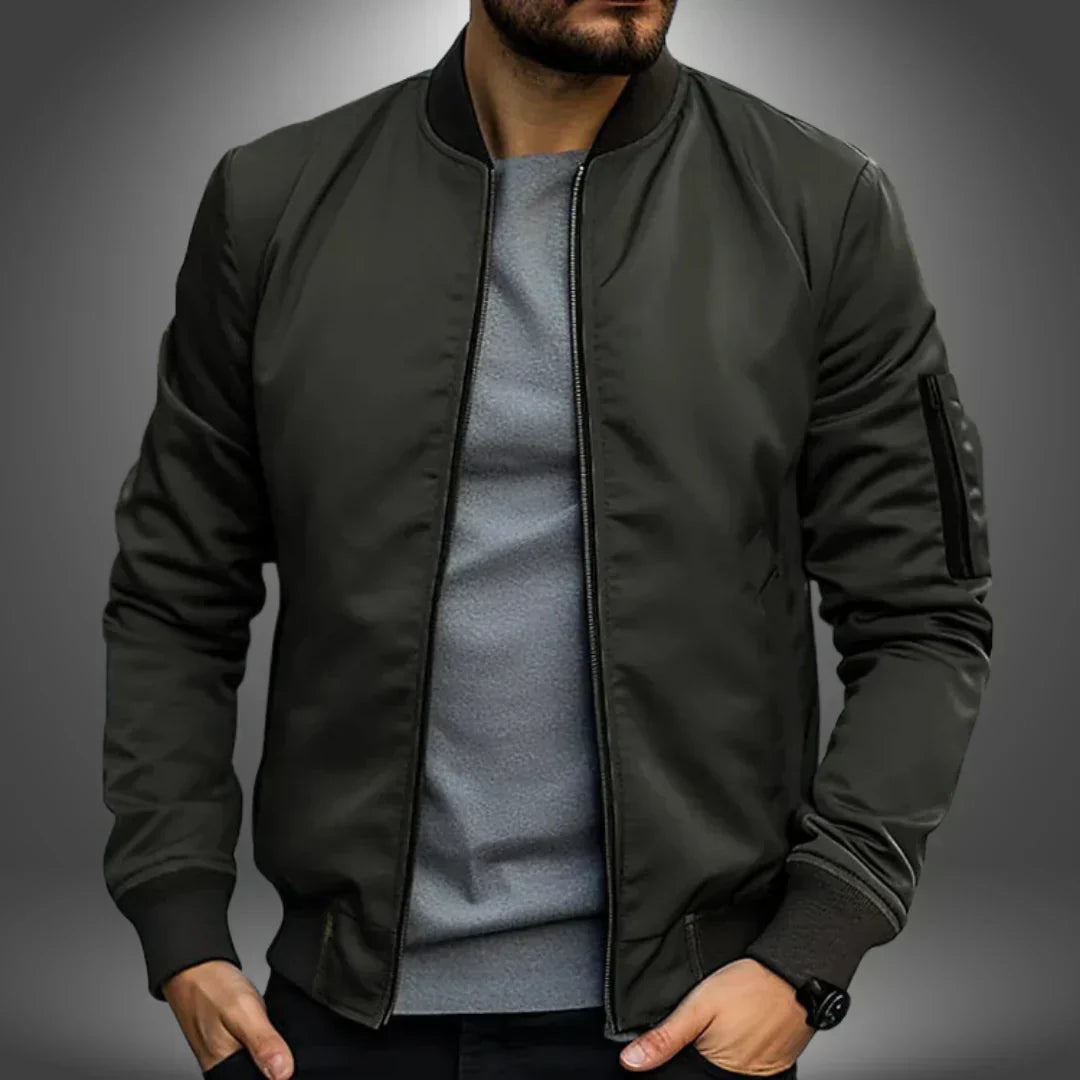 Berg-Feldt | Herren Leichte Bomberjacke – Lässiger Windbreaker
