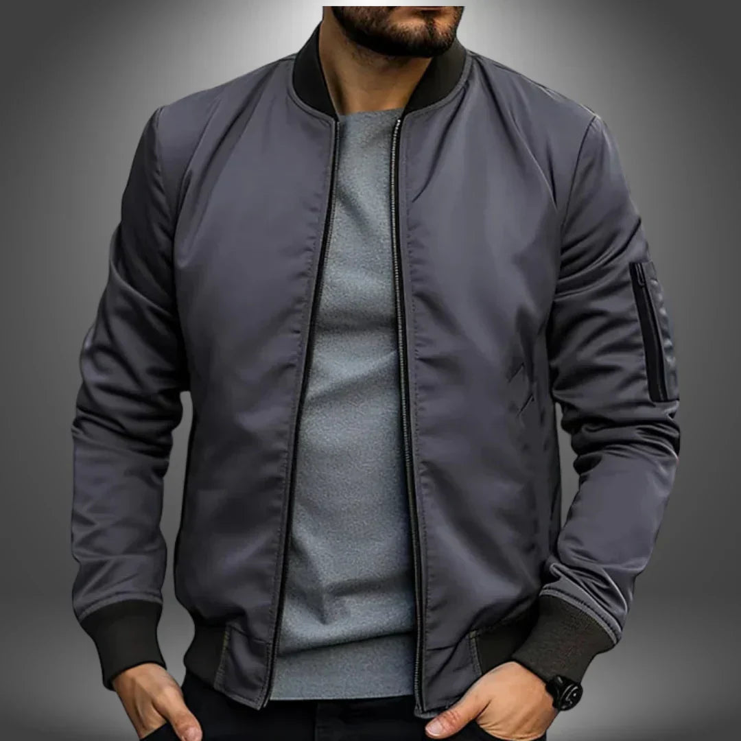 Berg-Feldt | Herren Leichte Bomberjacke – Lässiger Windbreaker