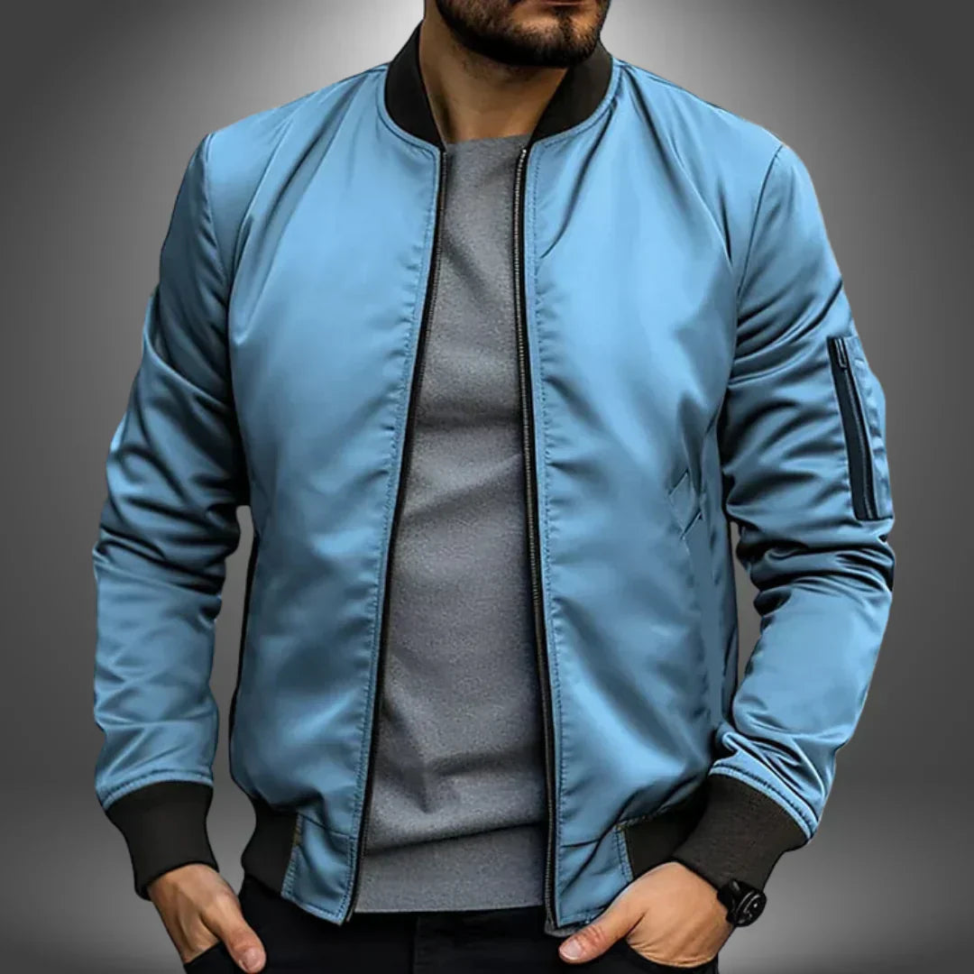 Berg-Feldt | Herren Leichte Bomberjacke – Lässiger Windbreaker