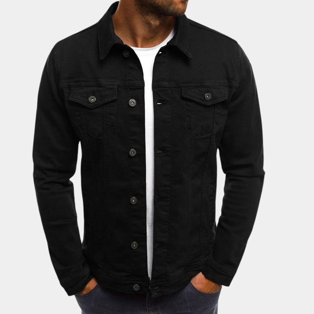 Berg-Feldt | Herren Klassische Jeansjacke - Stilvoll und Vielseitig