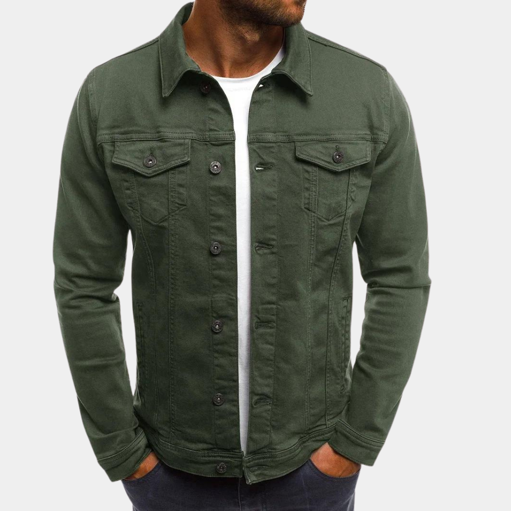Berg-Feldt | Herren Klassische Jeansjacke - Stilvoll und Vielseitig