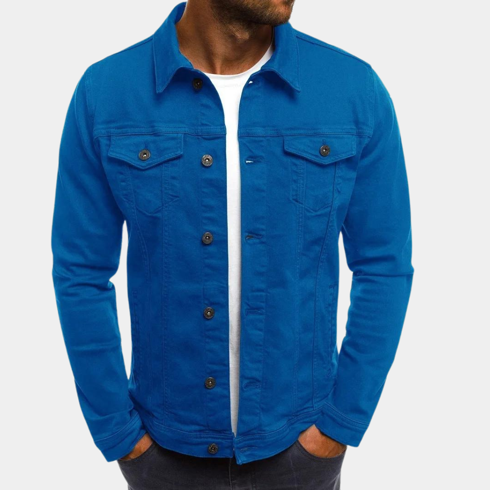 Berg-Feldt | Herren Klassische Jeansjacke - Stilvoll und Vielseitig