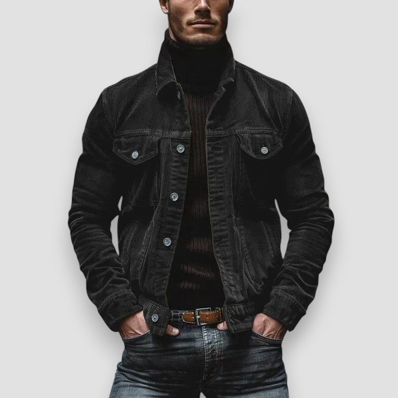 Veste en velours côtelé CYRUS rétro