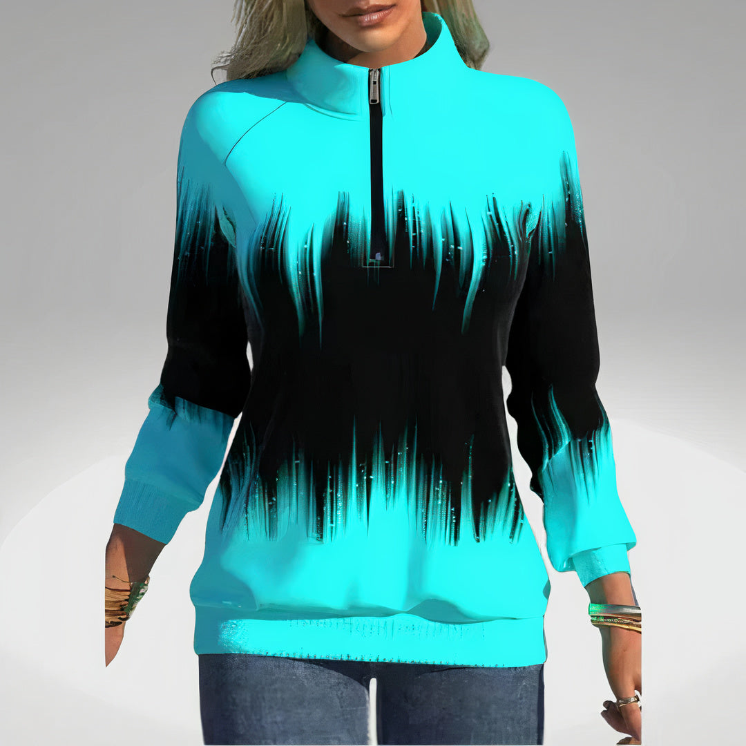 Trendiges Damen-Sweatshirt für den Herbst und Winter – Modell Karoline
