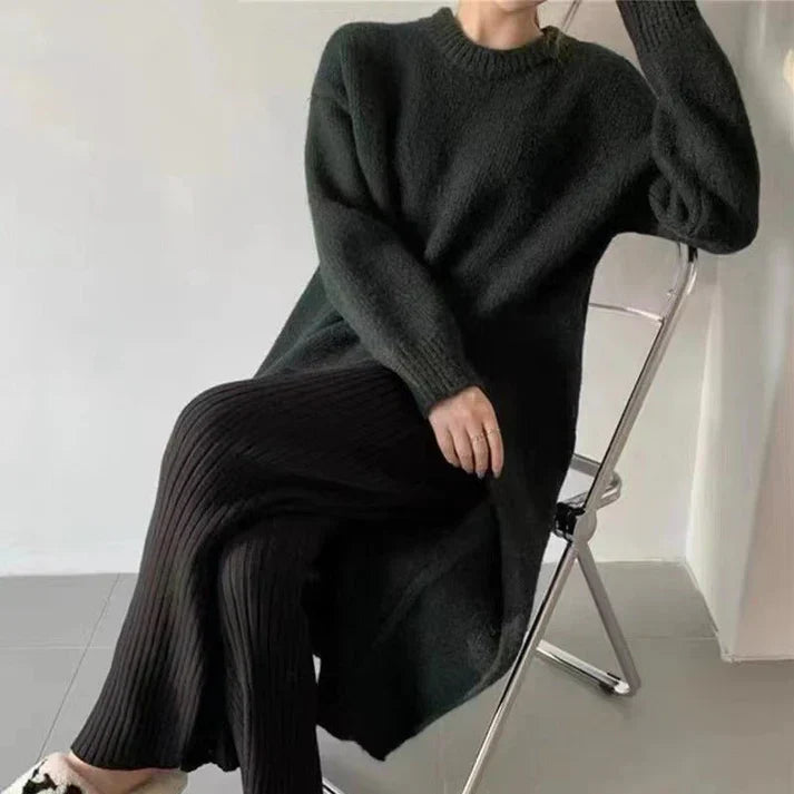Berg-Feldt | Lässiges und Modisches Winter Strickkleid