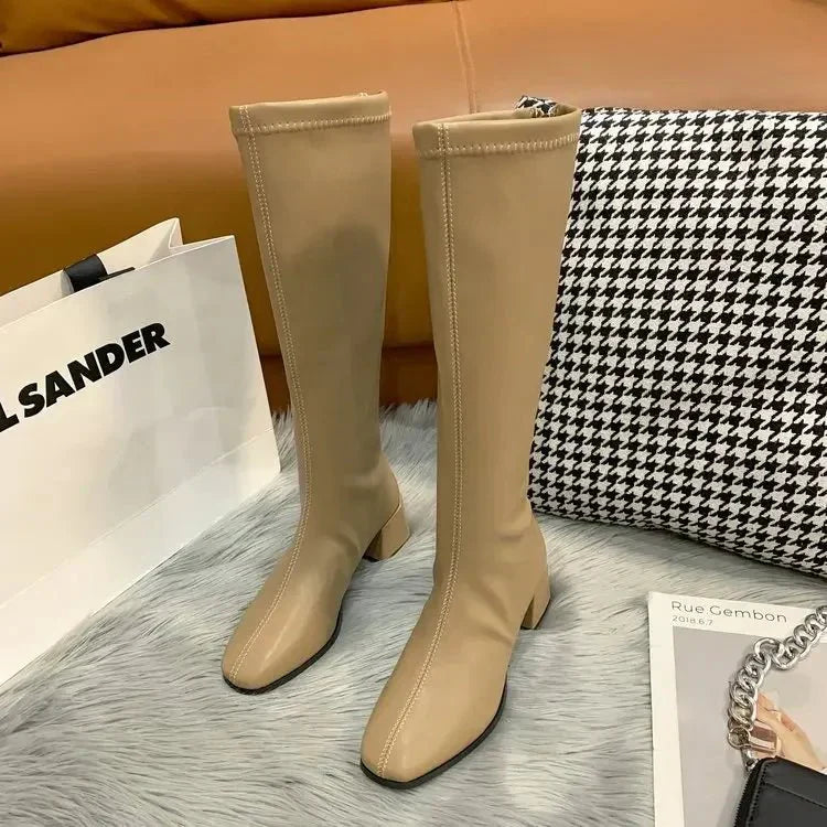 Berg-Feldt | Stiefel für Damen mit quadratischem Absatz