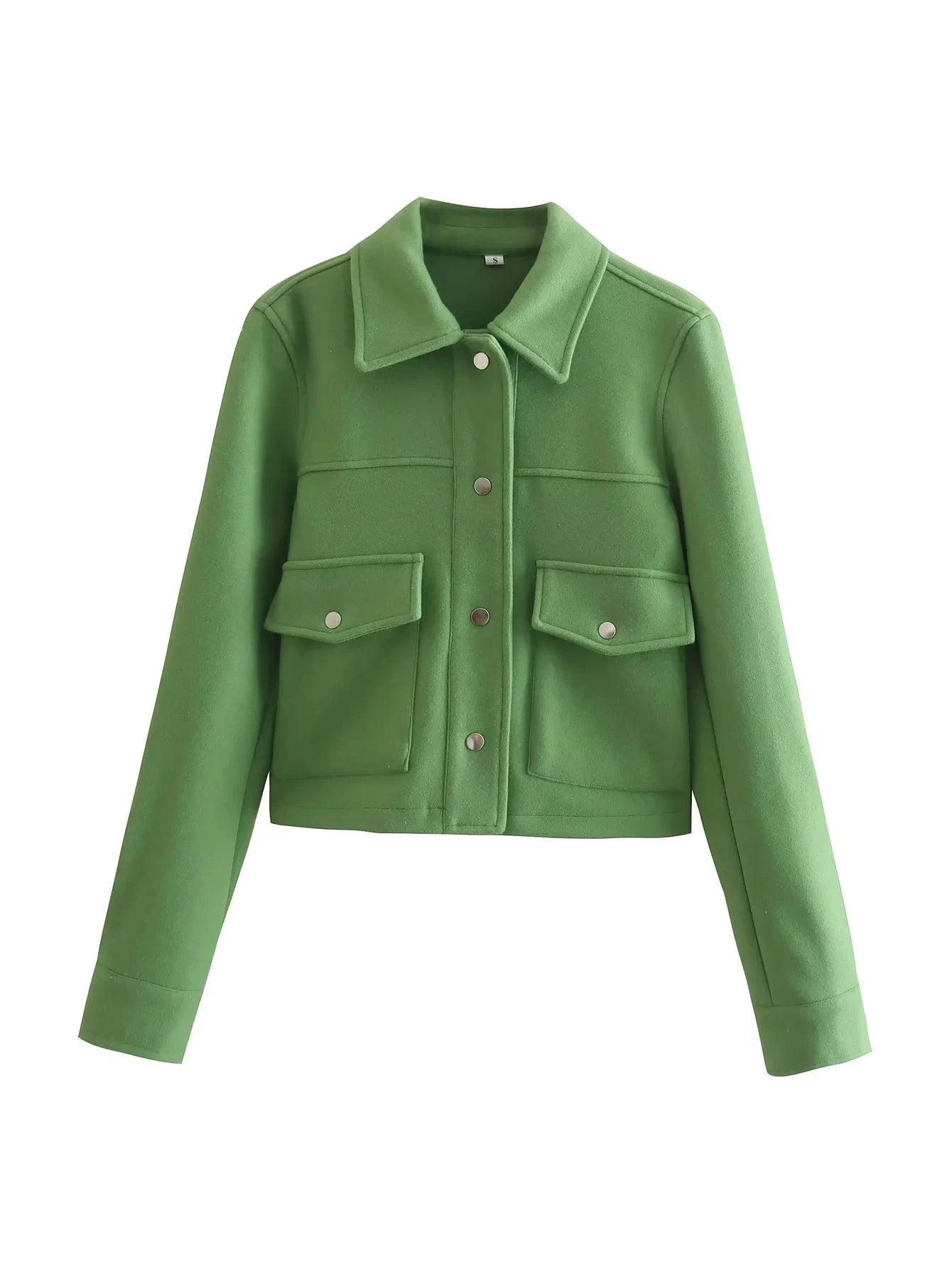 Berg-Feldt | Kurzjacke - Wollmischung - Maßgeschneiderte Passform - Utility-Stil - Knopfverschluss