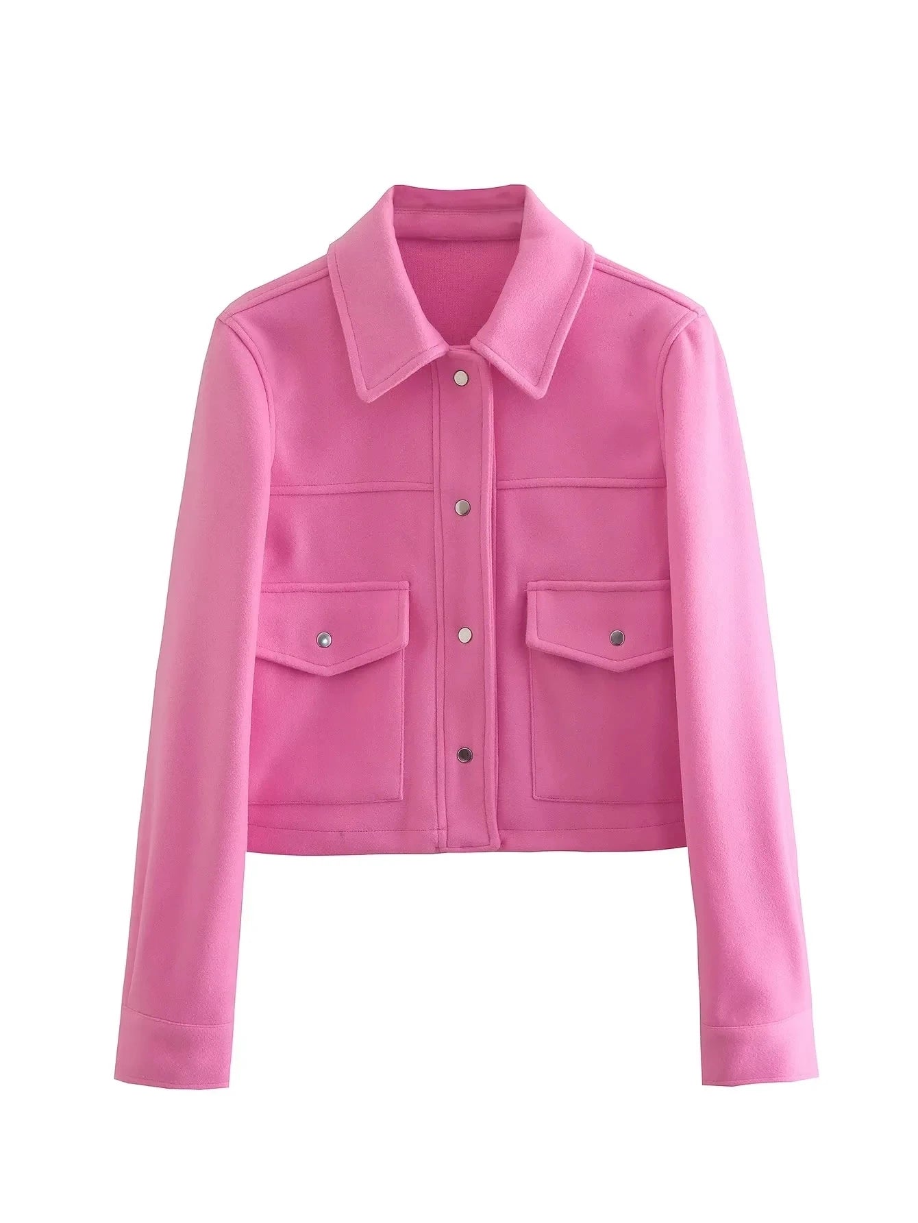 Berg-Feldt | Kurzjacke - Wollmischung - Maßgeschneiderte Passform - Utility-Stil - Knopfverschluss