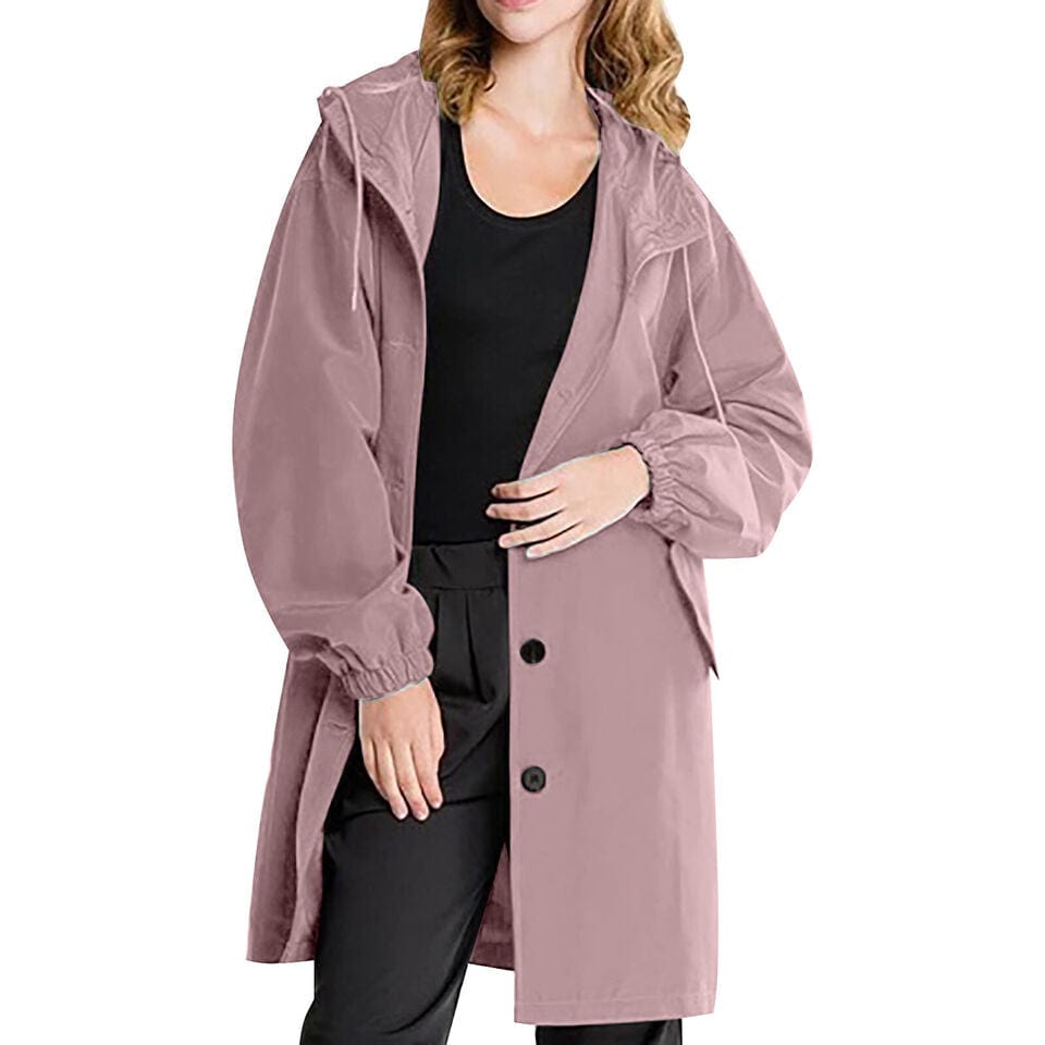 Veste à capuche ample pour femme de Fudus