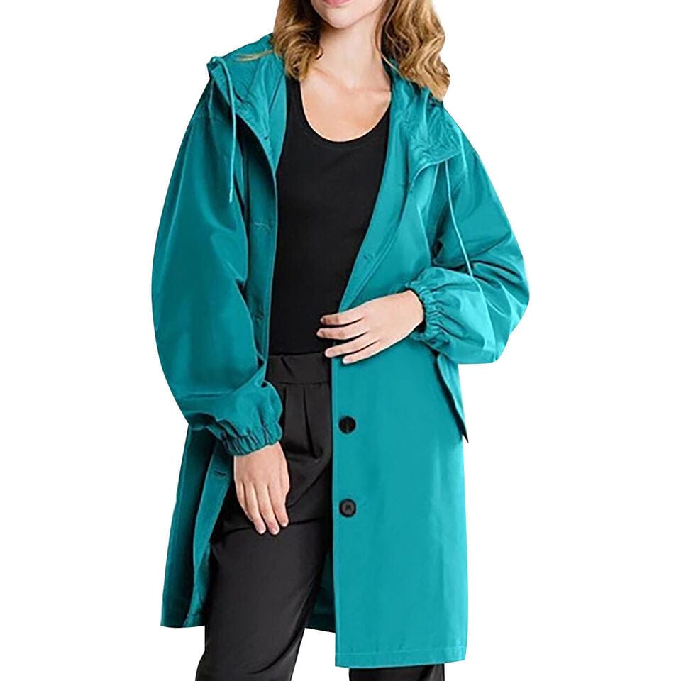 Veste à capuche ample pour femme de Fudus