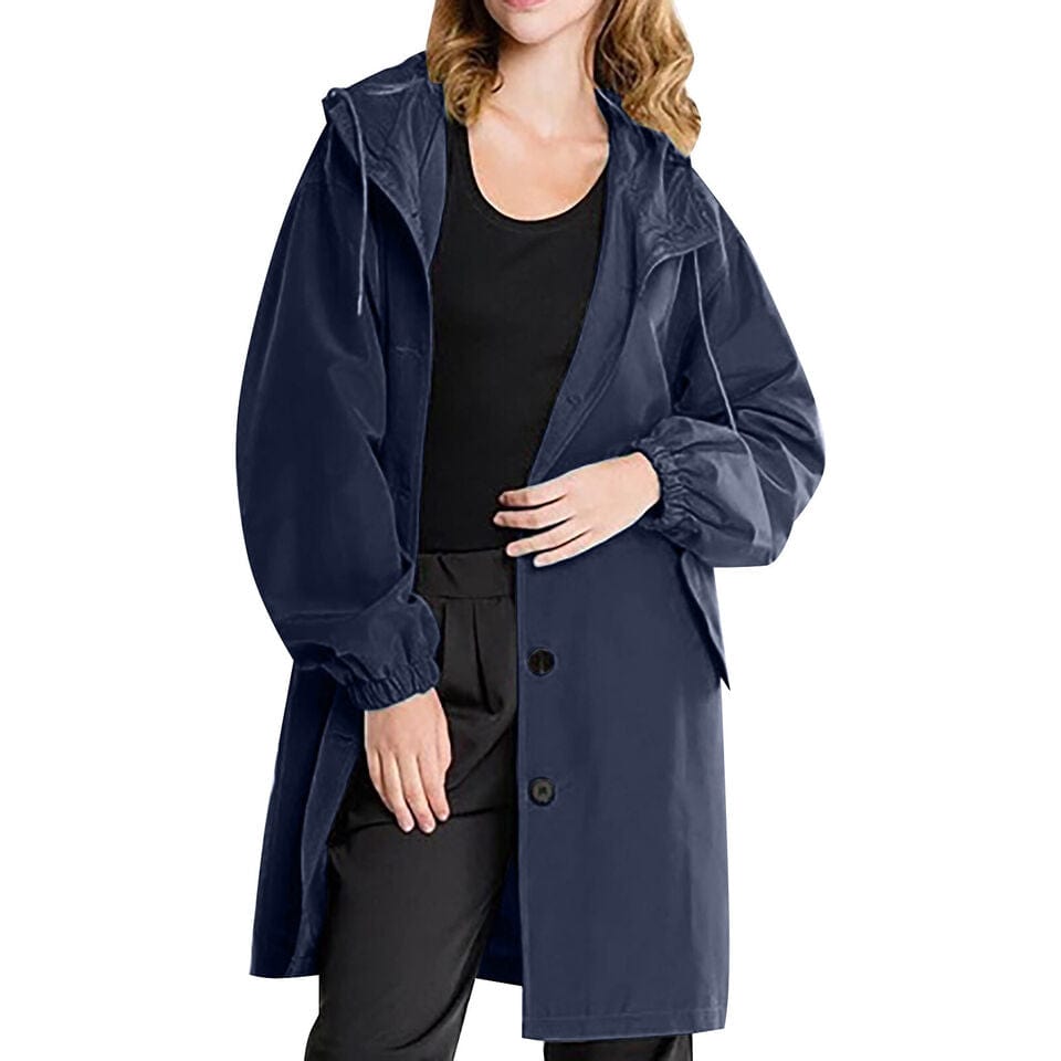 Veste à capuche ample pour femme de Fudus
