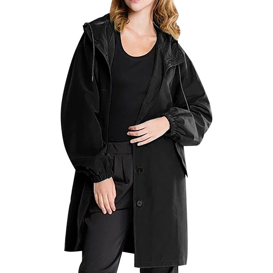 Veste à capuche ample pour femme de Fudus