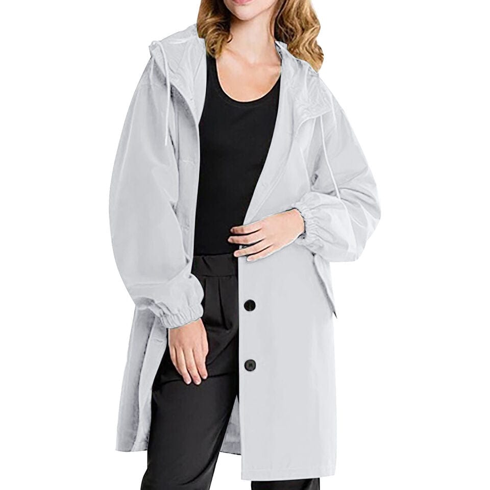 Veste à capuche ample pour femme de Fudus