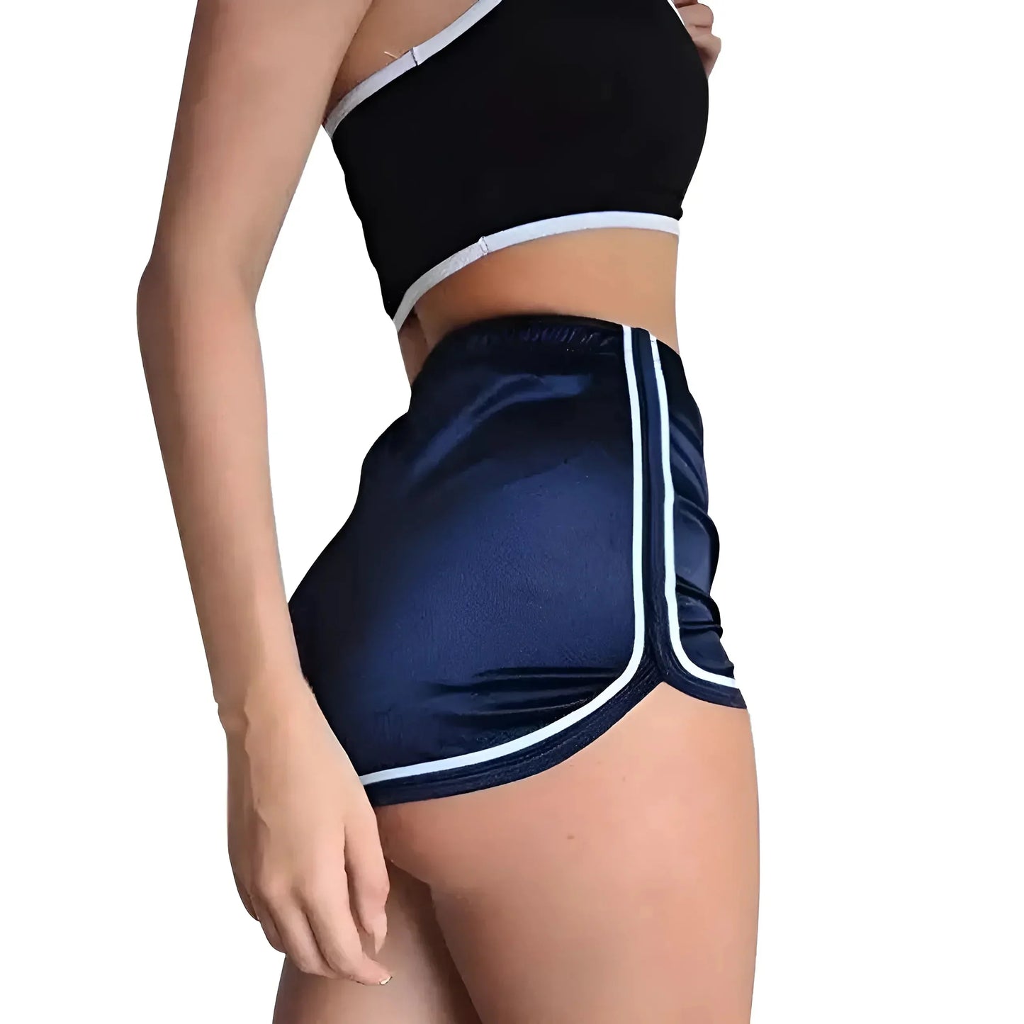 Sport Shorts mit Glanz