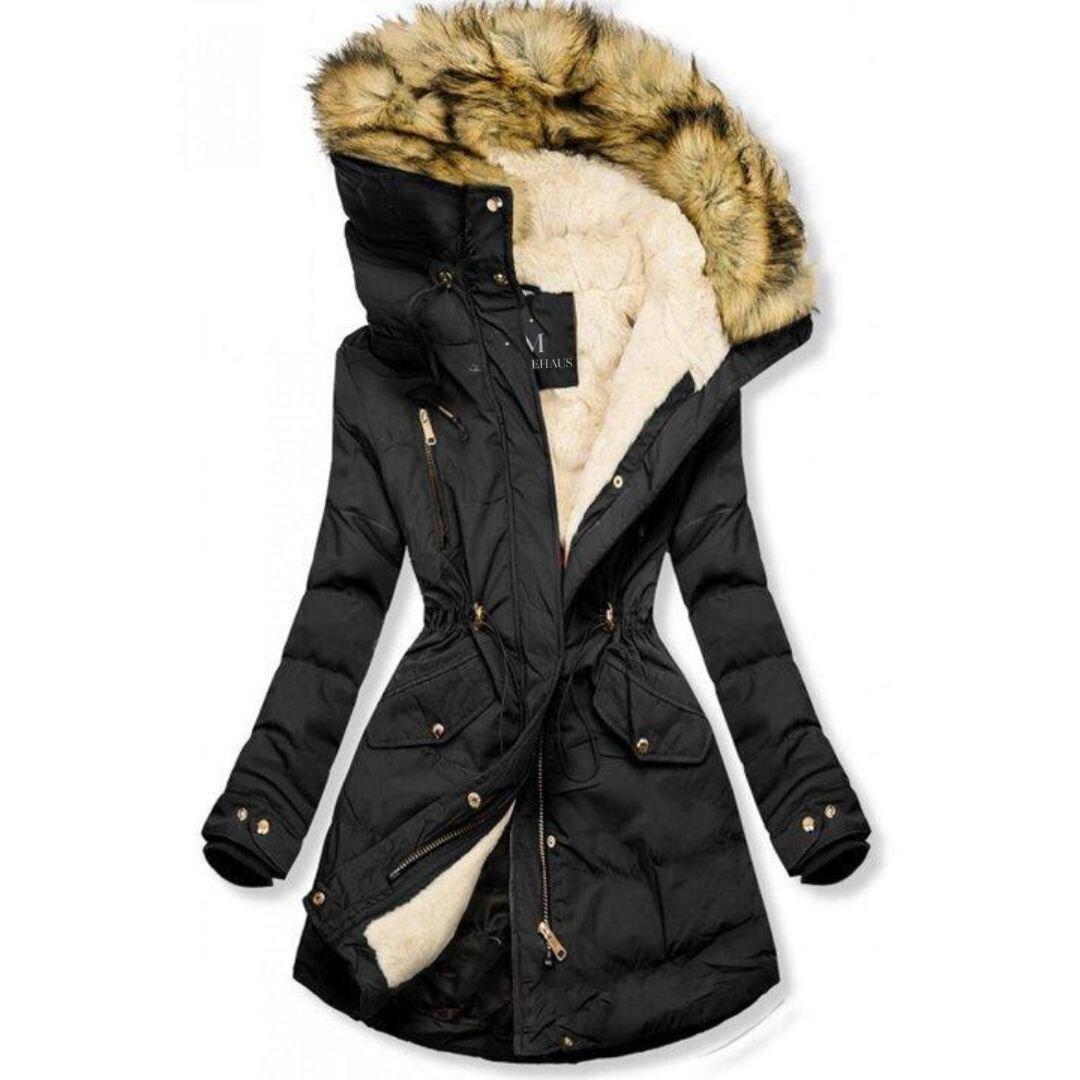 Berg-Feldt | Gepolsterte Jacke mit Warmem Plüschfutter