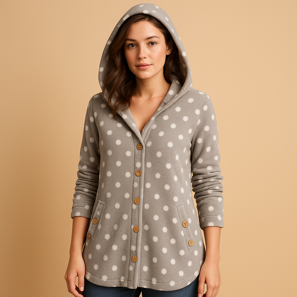 Berg-Feldt | Veste Teddy souple à capuche pour femmes