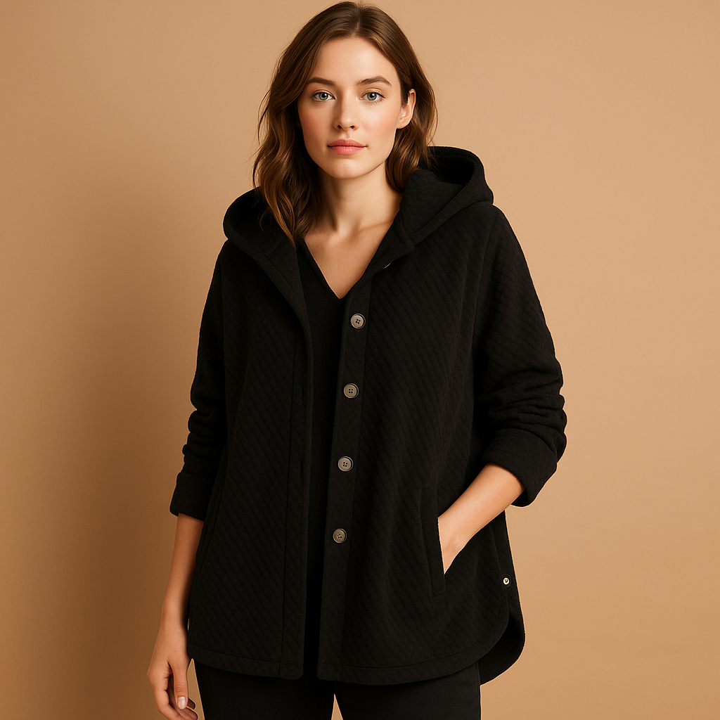 Berg-Feldt | Veste Teddy souple à capuche pour femmes