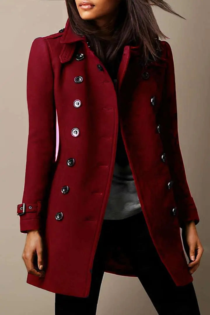 Berg-Feldt | Eleganter Langer Trenchcoat