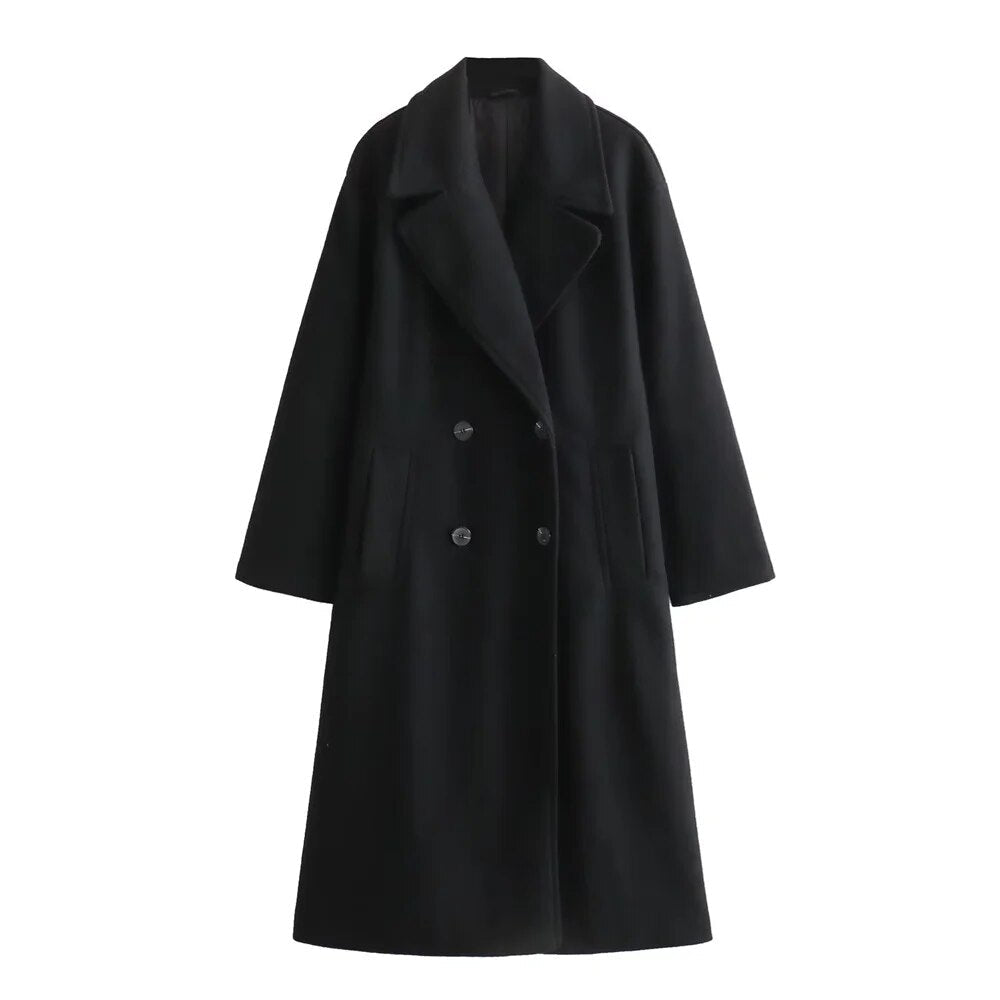 Berg-Feldt | Lange Jacke für Damen Elegantes Design Warme Winterjacke