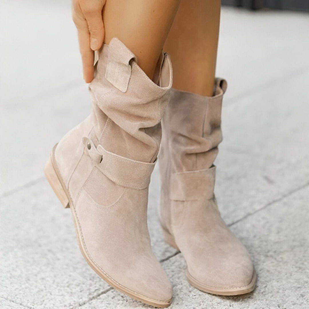 Berg-Feldt | Stiefel mit Schnallendetail für Damen Winter