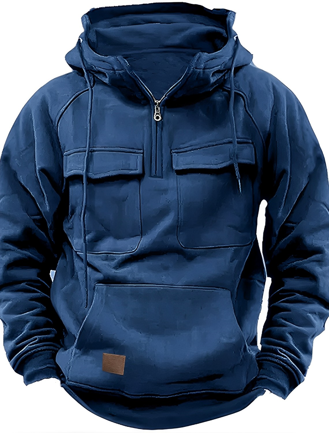 Sweat à capuche tactique urbain pour homme