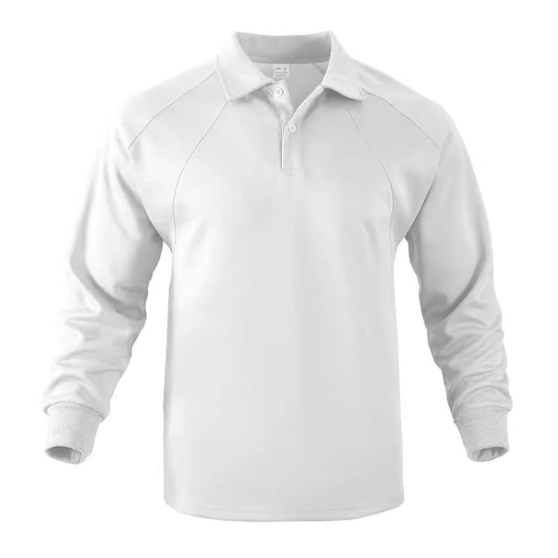 Berg-Feldt | Langärmliges Poloshirt Knopfverschluss Klassisch und Stilvoll