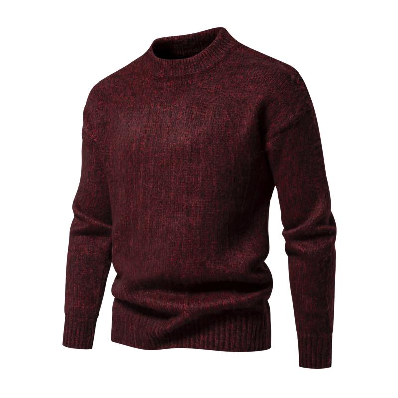 Berg-Feldt | Strickwollpullover Klassisches Design Warm und Bequem