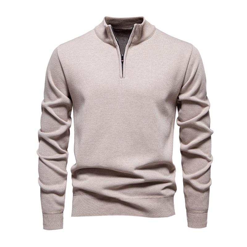 Berg-Feldt | Halb-zip Strickpullover Weich und Warm Zeitloses Design