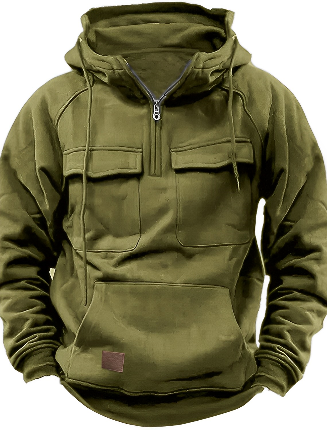 Sweat à capuche tactique urbain pour homme