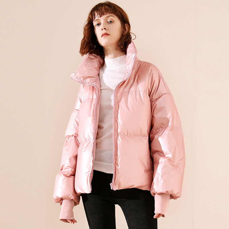 Berg-Feldt | Lucky Five Metallic Urban Oversize Jacke