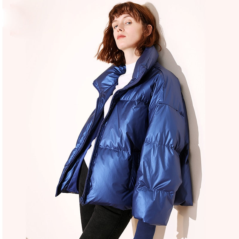 Berg-Feldt | Lucky Five Metallic Urban Oversize Jacke