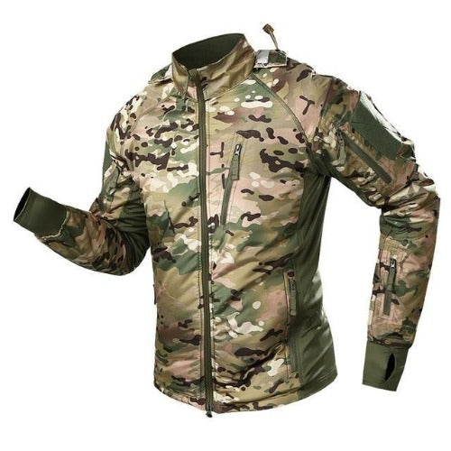 Berg-Feldt | Herren Camouflagejacke Wasserdicht
