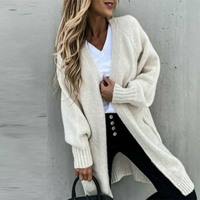 Berg-Feldt | Lockerer Fester Strickjacke