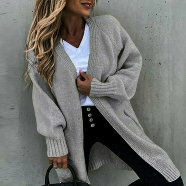 Berg-Feldt | Lockerer Fester Strickjacke