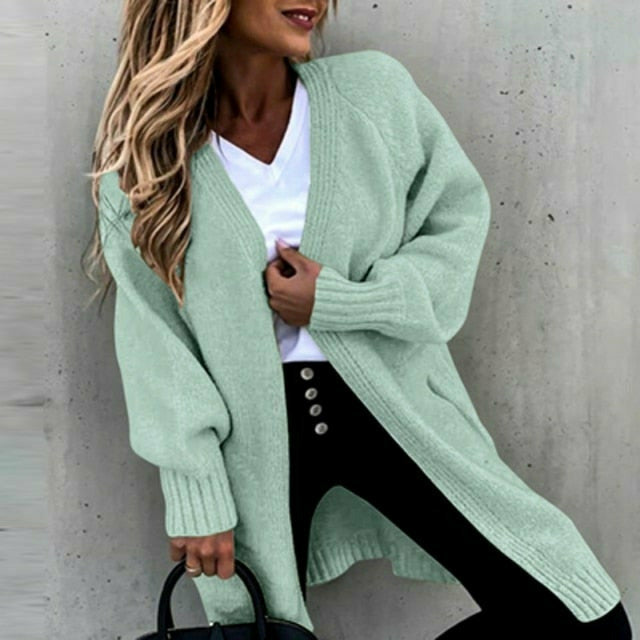 Berg-Feldt | Lockerer Fester Strickjacke